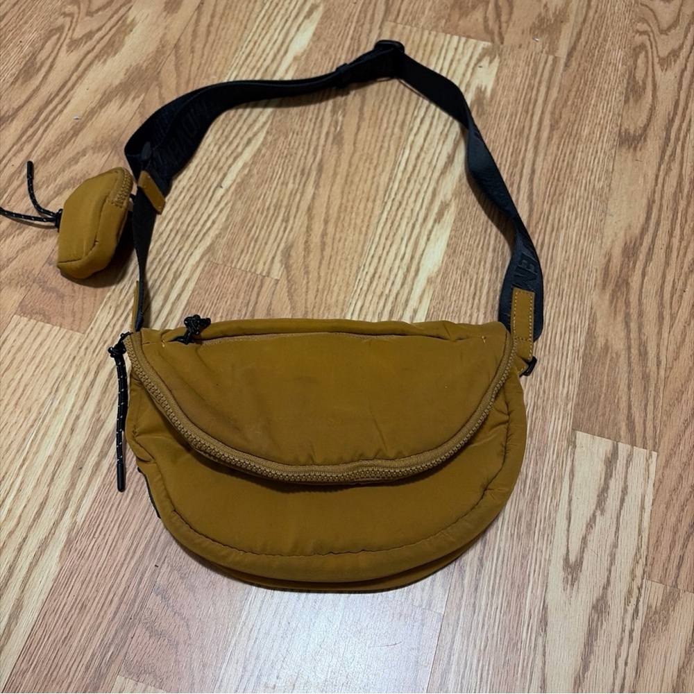 FP Movement by Free People Mustard Yellow Crossbody Sling Bag